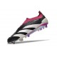 adidas Predator Elite Laceless FG Black White Purple