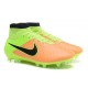 Football Boots For Men Nike Magista Obra FG 2016 Leather Canvas Black Volt