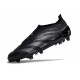 adidas Predator Elite Laceless FG Nightstrike - Core Black Carbon