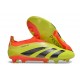 adidas Predator Elite Laceless FG Yellow Black Solar Red