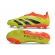 adidas Predator Elite Laceless FG Yellow Black Solar Red