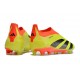 adidas Predator Elite Laceless FG Yellow Black Solar Red