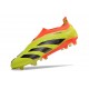 adidas Predator Elite Laceless FG Yellow Black Solar Red