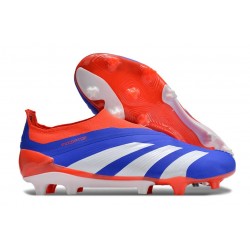 adidas Predator Elite Laceless FG Blue White Red