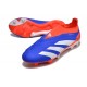 adidas Predator Elite Laceless FG Blue White Red