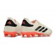 adidas Copa Pure 2 Elite+ FG Cleat KT Solar Energy - Ivory Core Black Solar Red