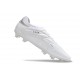 adidas Copa Pure 2 Elite+ FG Cleat Pearlized - White Silver Metallic