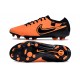 Nike Tiempo Legend 10 Elite FG Cleats Orange Black