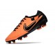 Nike Tiempo Legend 10 Elite FG Cleats Orange Black