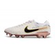 Nike Tiempo Legend 10 Elite FG Cleats White Gold Black