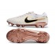 Nike Tiempo Legend 10 Elite FG Cleats White Gold Black