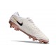 Nike Tiempo Legend 10 Elite FG Cleats White Gold Black