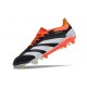 adidas Predator Low Elite FG Solar Energy - Core Black Footwear White Solar Red