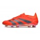 adidas Predator Low Elite Firm Ground Predstrike - Solar Red Core Black Solar Yellow