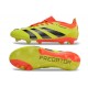 adidas Predator Low Elite Firm Ground Yellow Black Red