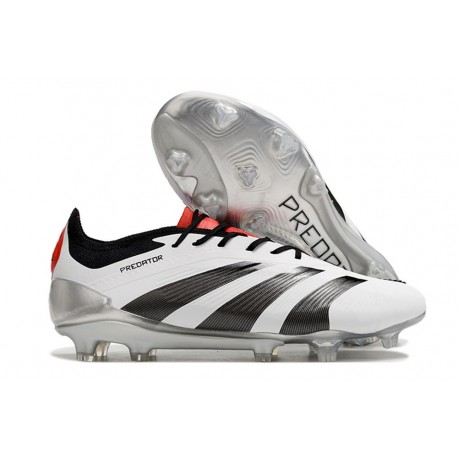 adidas Predator Low Elite Firm Ground White Black Red