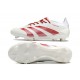 adidas Predator Low Elite Firm Ground White Red