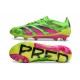 adidas Predator Low Elite FG Generation Pred - Solar Green Shock Pink Lucid Lemon