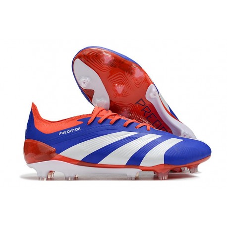 adidas Predator Low Elite Firm Ground Blue White Red