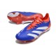 adidas Predator Low Elite Firm Ground Blue White Red