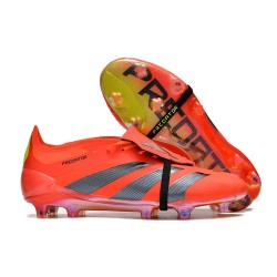 adidas Predator Elite Tongue FG Predstrike - Solar Red Core Black Solar Yellow