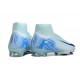 Nike Air Zoom Mercurial Superfly 10 Elite FG White Blue