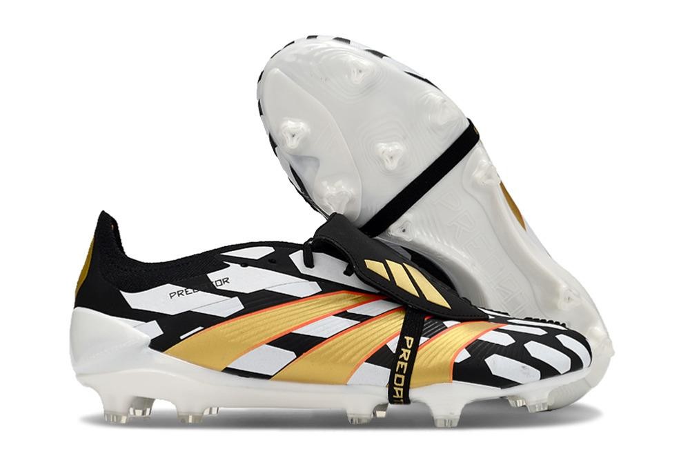 News adidas Predator Elite FT FG Black White Gold