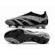 adidas Predator Elite Laceless FG Carbon Core Black 