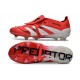 New 2025 Adidas Predator Elite FT FG Lucid Red White Black
