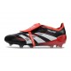 New 2025 Adidas Predator Elite FT FG X MOMENTS Black White Vivid Red