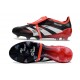 New 2025 Adidas Predator Elite FT FG X MOMENTS Black White Vivid Red