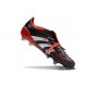 New 2025 Adidas Predator Elite FT FG X MOMENTS Black White Vivid Red