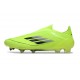 adidas F50 Elite Laceless FG Solar Yellow Black
