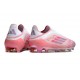 adidas F50 Elite Laceless FG Pink White