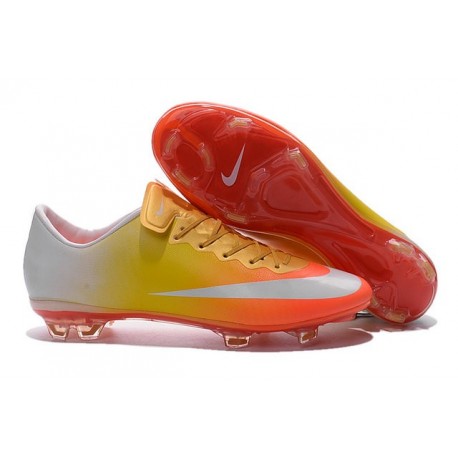 nike mercurial boots orange