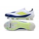 adidas F50 Elite Laceless FG White Blue Volt