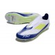 adidas F50 Elite Laceless FG White Blue Volt
