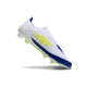 adidas F50 Elite Laceless FG White Blue Volt