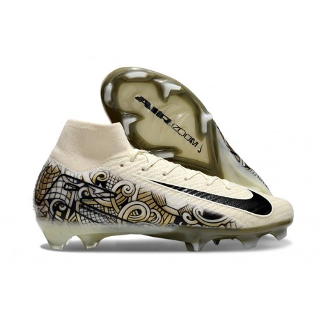 Nike Mercurial Superfly X Elite FG Cleat Lemonade Black