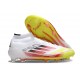 adidas F50 Elite Mid FG White Lucid Red Solar Yellow