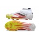 adidas F50 Elite Mid FG White Lucid Red Solar Yellow