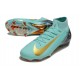 Nike Mercurial Superfly X Elite FG Cleat Ocean Cube Gold Blue