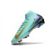 Nike Mercurial Superfly X Elite FG Cleat Ocean Cube Gold Blue