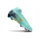 Nike Mercurial Superfly X Elite FG Cleat Ocean Cube Gold Blue