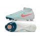 Nike Phantom Luna 2 Elite FG Mint Atomic Red Off Noir