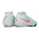Nike Phantom Luna 2 Elite FG Mint Atomic Red Off Noir