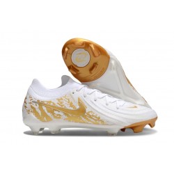 Nike Phantom Luna II Elite Low FG White Gold