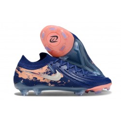 Nike Phantom Luna II Elite Low FG Erling Haaland-Blue Void Chrome