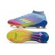 adidas F50 Elite Mid FG Celestial Victory - Blue Fusion Lucid Lemon Lucid Pink