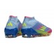adidas F50 Elite Mid FG Celestial Victory - Blue Fusion Lucid Lemon Lucid Pink